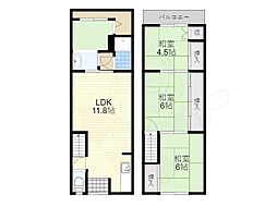 京都市山科区東野森野町の一戸建て