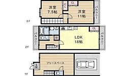 京都市山科区四ノ宮泉水町の一戸建て