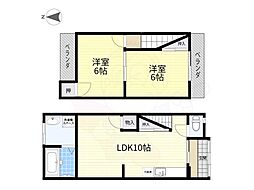 京都市山科区西野小柳町の一戸建て