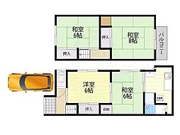 京都市山科区東野竹田の一戸建て