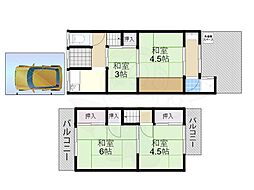 京都市山科区川田欠ノ上の一戸建て