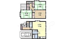 京都市山科区御陵岡町の一戸建て