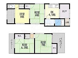 宇治市木幡平尾の一戸建て