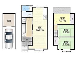 京都市山科区西野様子見町の一戸建て