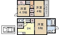 京都市山科区御陵岡町の一戸建て