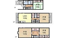 京都市山科区西野後藤の一戸建て