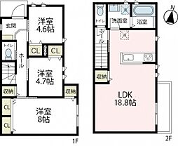 上丸子山王町貸家