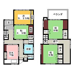 峰岡貸家