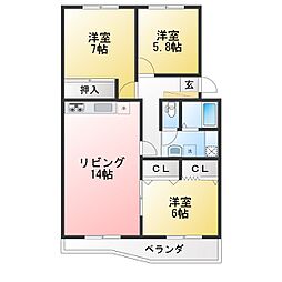 グリーンハイムいずみ野38号棟 503