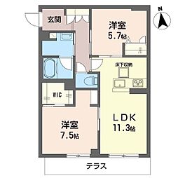 シャーメゾン湘南茅ヶ崎香川 103