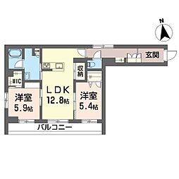 シャーメゾン湘南茅ヶ崎香川 201