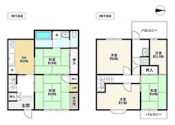 大阪市平野区瓜破５丁目の一戸建て