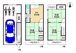 大阪市平野区瓜破東３丁目の一戸建て