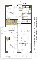 洋伸平野ハイツ