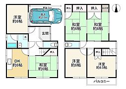 松原市河合２丁目の一戸建て
