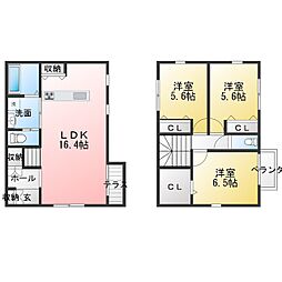 松戸新田貸戸建て E
