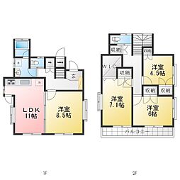 松戸市和名ケ谷戸建 1