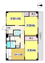 ビレッジハウス幸田6号棟 104