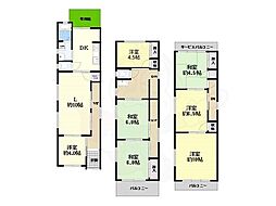 西日置一丁目戸建賃貸