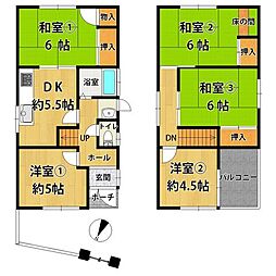 上野芝向ヶ丘町4丁中古戸建