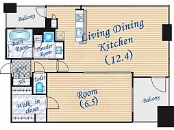 ジオグランデ梅田 1110