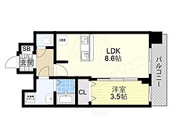 プレサンス京橋GREEN　YARDアルミラ