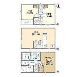 足立区中川４丁目の一戸建て