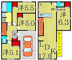 足立区大谷田１丁目の一戸建て