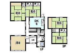 奈良市学園朝日元町2丁目の一戸建て