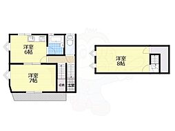 東大阪市日下町７丁目の一戸建て