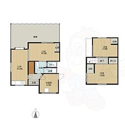 上六万寺町9-12貸家