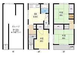 六万寺町1丁目貸家