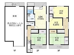 東大阪市角田２丁目の一戸建て