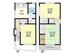 東大阪市若江本町2丁目の一戸建て