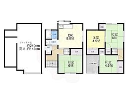 横小路町1丁目戸建て貸家