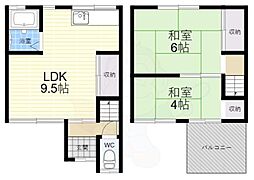 東大阪市新池島町１丁目の一戸建て