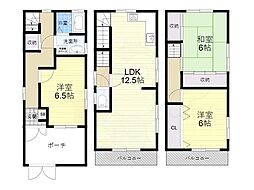 東大阪市若江南町1丁目の一戸建て
