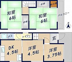 六万寺町3丁目戸建 1