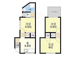 東大阪市喜里川町の一戸建て