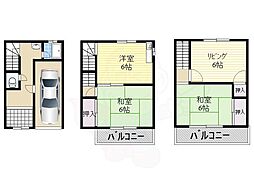 東大阪市布市町2丁目の一戸建て
