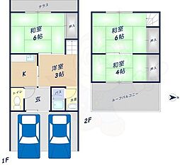 東大阪市善根寺町３丁目の一戸建て