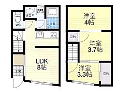 東大阪市花園西町1丁目の一戸建て