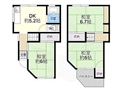 東大阪市鷹殿町の一戸建て
