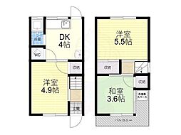 東大阪市東石切町５丁目の一戸建て