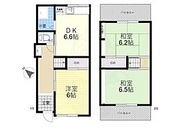 東大阪市五条町1-8貸家