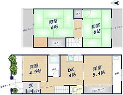 花園東町2丁目戸建貸家 1