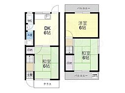東大阪市中石切町５丁目の一戸建て