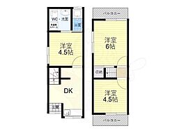 東大阪市布市町１丁目の一戸建て