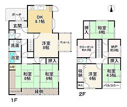 たつの市新宮町井野原の一戸建て