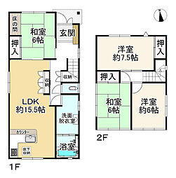 姫路市余部区下余部の一戸建て